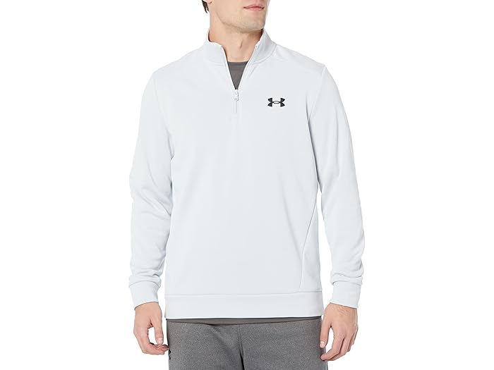 (取寄) アンダーアーマー メンズ アーマー フリース 1/4 ジップ Under Armour men Armour Fleece 1/4 Zip Halo Gray/Black 8,876円