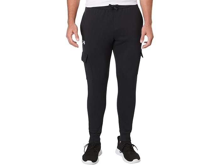 (取寄) アンダーアーマー メンズ ライバル フリース カーゴ ジョガーズ Under Armour men Rival Fleece Cargo Joggers Black/White