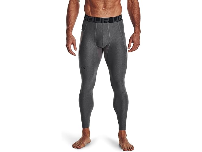 (取寄) アンダーアーマー メンズ ヒートギア アーマー レギンス Under Armour men HeatGear Armour Leggings Carbon Heather/Black