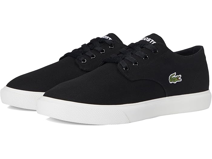 (取寄) ラコステ メンズ グリップ ベース スニーカー Lacoste men Grip Base Sneakers Black/White