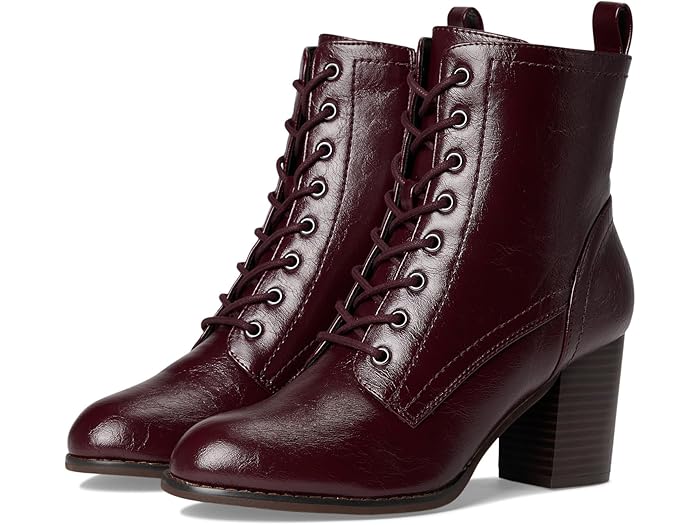 (取寄) ジュルネ コレクション レディース ベイラー ブーティ Journee Collection women Baylor Bootie Patent/Oxblood
