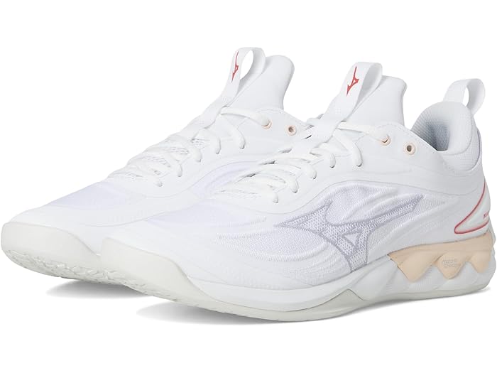 (取寄) ミズノ レディース ウェーブ ルミナス 3 Mizuno women Wave Luminous 3 White/Pink