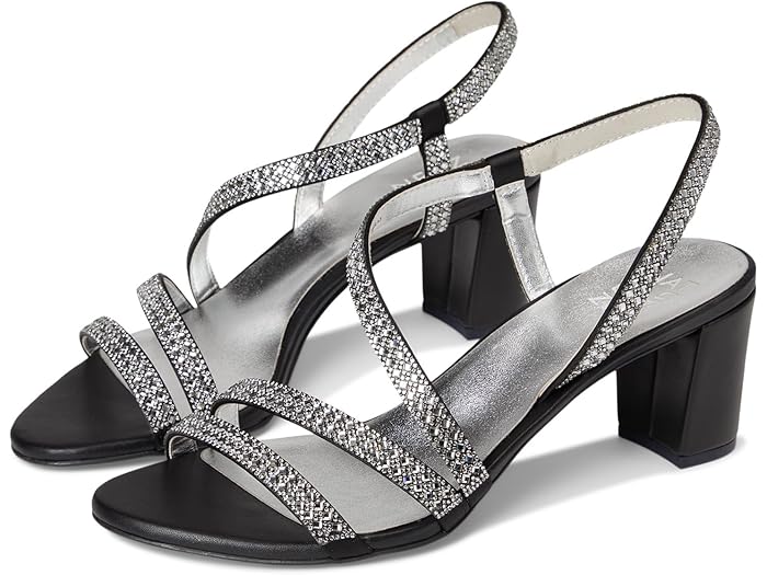 (取寄) ナチュラライザー レディース Naturalizer women Vanessa3 Black Satin