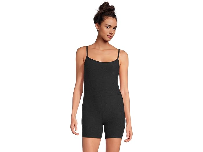 (取寄) ビヨンドヨガ レディース スペースダイ キープ ペース バイカー ジャンプスーツ Beyond Yoga women Spacedye Keep Pace Biker Jumpsuit Darkest Night
