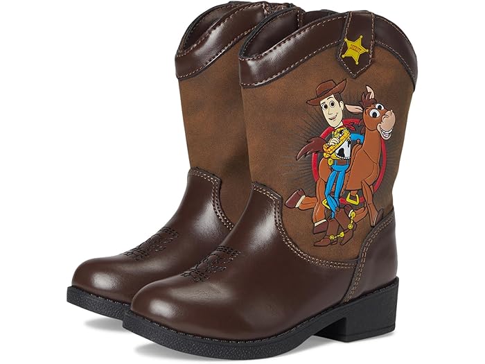 (取寄) ジョズモ ボーイズ トイ ストーリーズ ウェスタン ブーツ ウッディー (トドラー/リトル キッド) Josmo boys Toy Story Western Boots Woody (Toddler/Little Kid) Brown