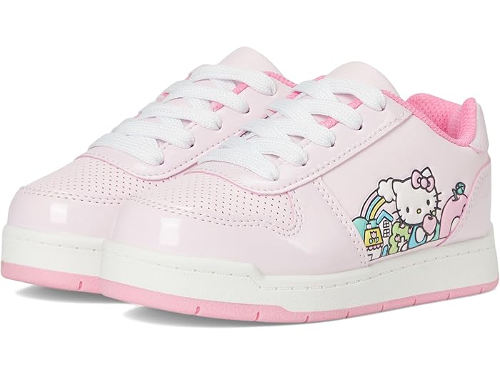 (取寄) ジョズモ ガールズ ハロー キティ レース-アップ スニーカー (リトル キッド/ビッグ キッド) Josmo girls Hello Kitty Lace-Up Sneakers (Little Kid/Big Kid) Pink