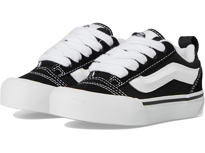 (取寄) バンズ キッズ クヌ スクール (リトル キッド) Vans Kids Knu Skool (little Kid) Black/True White