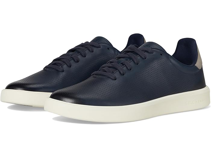 (取寄) コールハーン メンズ グランド クロスコート デイリー レーザー スニーカー Cole Haan men Grand Crosscourt Daily Laser Sneakers Navy Blazer/Sea Stone/Ivory