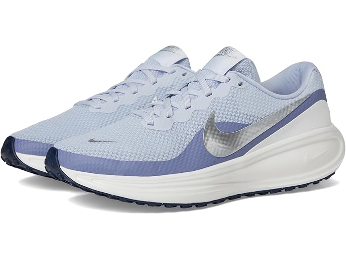 (取寄) ナイキ レディース レボリューション 8 Nike women Revolution 8 Ghost/Metallic Silver/World Indigo