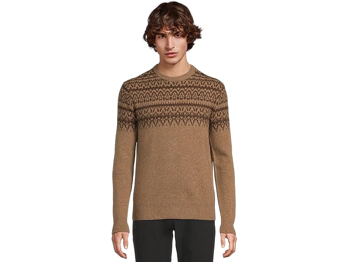 (取寄) ロイヤルロビンズ メンズ アーチ ロック クルー ロング スリーブ Royal Robbins men Arch Rock Crew Long Sleeve Saddle Heather Lassen Pattern
