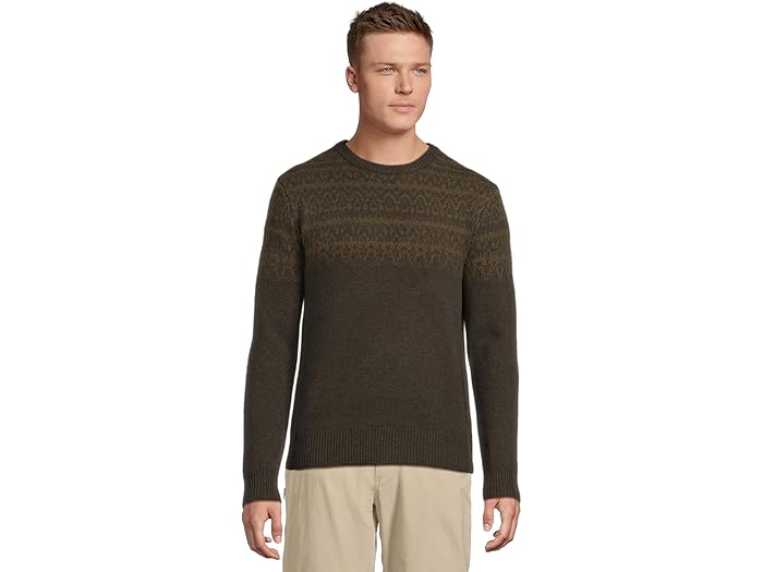 (取寄) ロイヤルロビンズ メンズ アーチ ロック クルー ロング スリーブ Royal Robbins men Arch Rock Crew Long Sleeve Black Olive Lassen Pattern