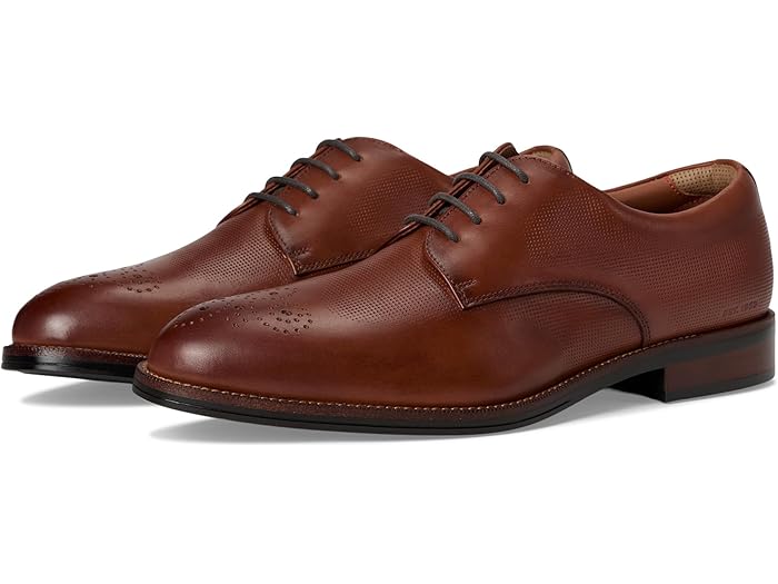 (取寄) ジョンストン&マーフィー メンズ XC コプリー ウィングチップ Johnston & Murphy men Xc Copley Wingtip Cognac Waterproof Embossed Full Grain