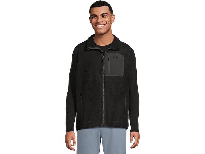 (取寄) ヘリーハンセン メンズ パノラマ パイル ブロック ベスト Helly Hansen men Panorama Pile Block Vest Black