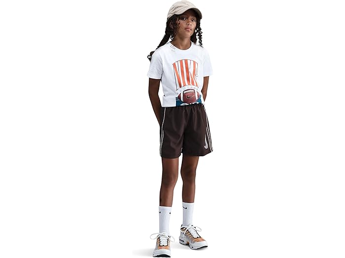 (取寄) ナイキ キッズ キッズ スポーツウェア T-シャツ (リトル キッド/ビッグ キッド) Nike Kids kids Sportswear T-Shirt (Little Kid/Big Kid) White 2