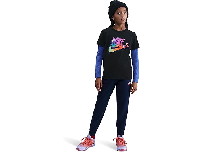 (取寄) ナイキ キッズ キッズ スポーツウェア T-シャツ (リトル キッド/ビッグ キッド) Nike Kids kids Sportswear T-Shirt (Little Kid/Big Kid) Black 4