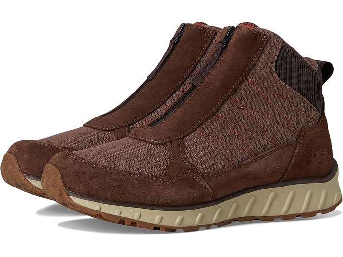 (取寄) エルエルビーン メンズ スノー スニーカー ウォータープルーフ インサレーテッド ジップ フロント L.L.Bean men Snow Sneakers Waterproof Insulated Zip Front Dark Earth/Cocoa