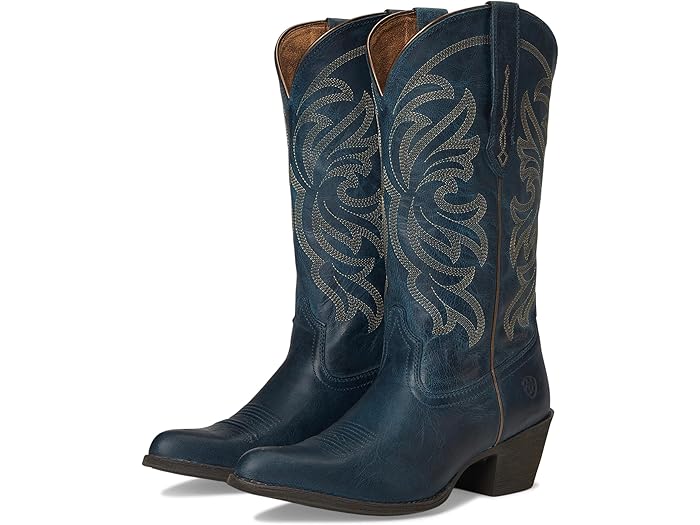 (取寄) アリアット レディース ヘリテージ J トゥ Ariat women Heritage J Toe Fresh Denim 40,606円