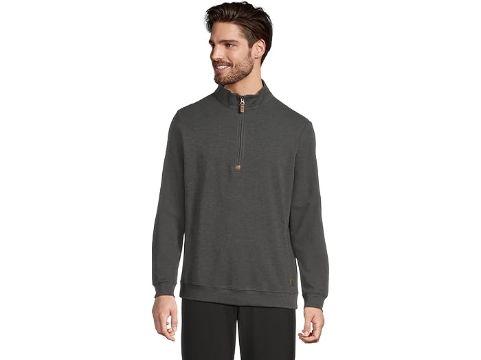 (取寄) トラヴィスマシュー メンズ クラウド セーター 1/4 ジップ TravisMathew men Cloud Sweater 1/4 Zip Heather Black 31,597円