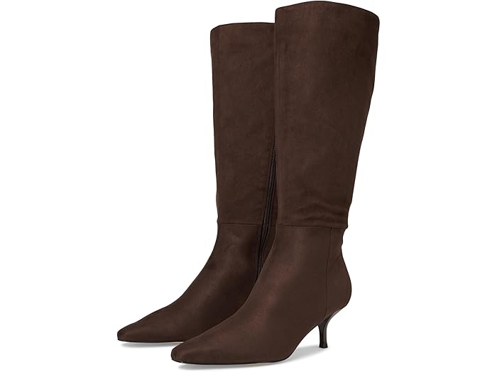 (取寄) ナインウエスト レディース ワイド カーフ Nine West women Havier Wide Calf Dark Brown