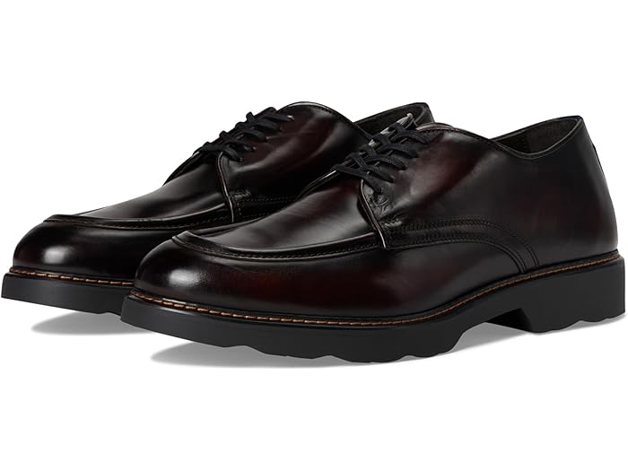 (取寄) ジョンストン&マーフィー コレクション メンズ ハクスリー モック トゥ ダービー Johnston & Murphy Collection men Huxley Moc Toe Derby Brown Italian Calfskin