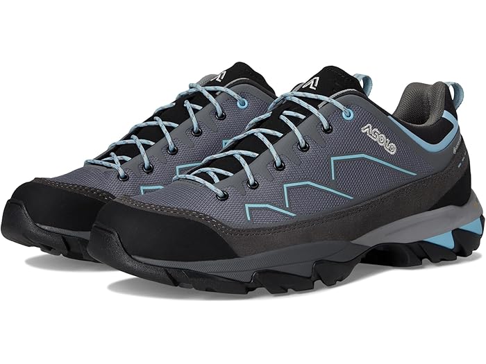 (取寄) アゾロ レディース アカディア Gtx Asolo women Acadia GTX Graphite/Sky Blue