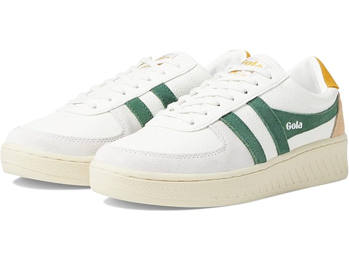 (取寄) ゴーラ レディース グランドスラム トライデント Gola women Grandslam Trident White/Evergreen/Sun
