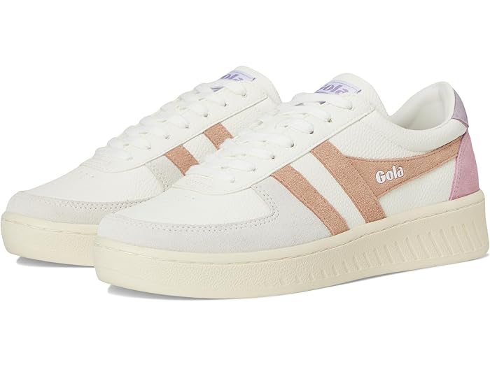 (取寄) ゴーラ レディース グランドスラム トライデント Gola women Grandslam Trident White/Cameo/Lily