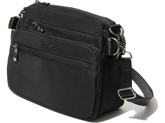 (取寄) バッガリーニ レディース マレ クロスボディ Baggallini women Marais Crossbody Black Twill