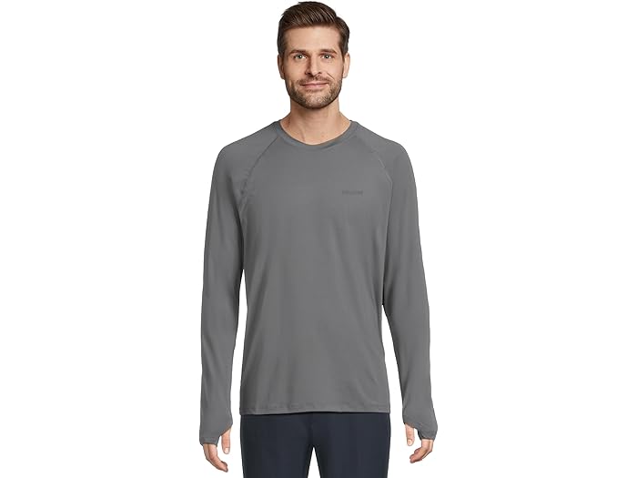 (取寄) マーモット メンズ ウィンドリッジ ロング スリーブ Marmot men Windridge Long Sleeve Steel Onyx