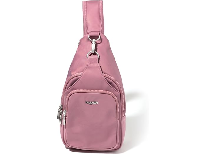 (取寄) バッガリーニ レディース セントラル パーク スリング Baggallini women Central Park Sling Mauve Twill 26,505円