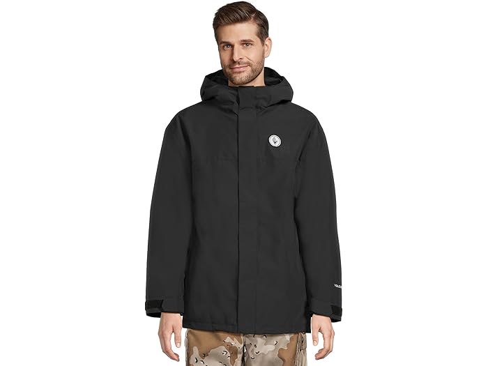 (取寄) ボルコム スノー メンズ ジャケット Volcom Snow men Buckthreeeighty Jacket Black