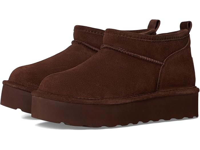 (取寄) ベアパウ レディース レトロ スーパー ショーティー Bearpaw women Retro Super Shorty Walnut