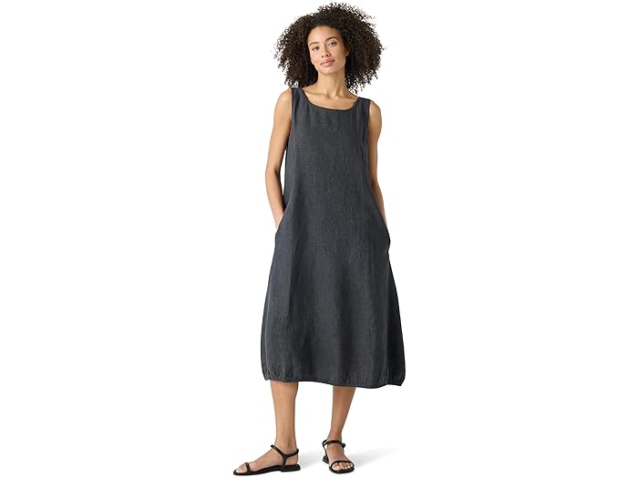 (取寄) アイリーン フィッシャー レディース ランタン ドレス Eileen Fisher women Lantern Dress Graphite