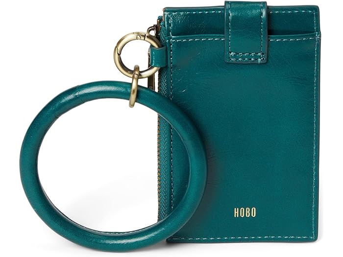 (取寄) ホーボー レディース リング クレジット カード リスレット HOBO women Ring Credit Card Wristlet Wild Bluegrass