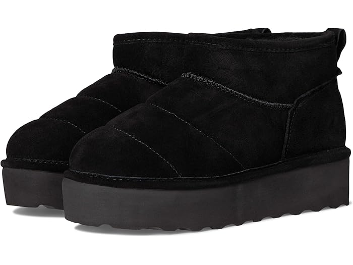 (取寄) ベアパウ レディース キルテッド レトロ ショーティー Bearpaw women Quilted Retro Shorty Black II 15,385円