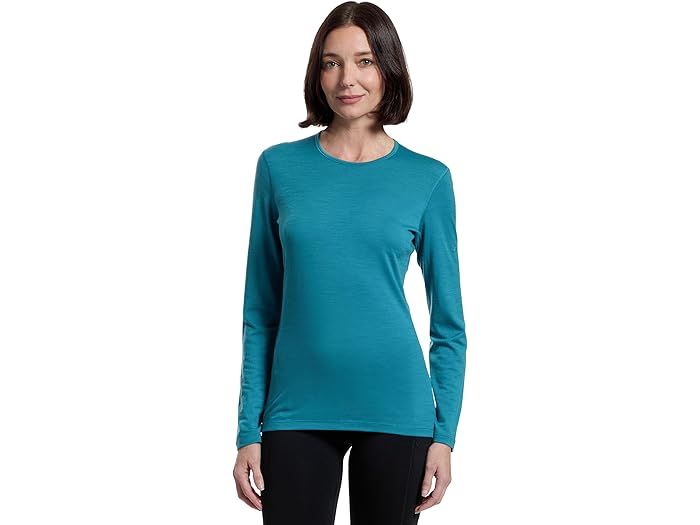 (取寄) アイスブレイカー レディース メリノ 200 オアシス ロング スリーブ クルー Icebreaker women Merino 200 Oasis Long Sleeve Crewe Topaz 25,178円