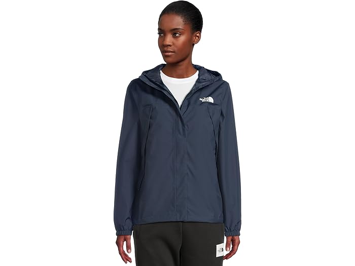 (取寄) ノースフェイス レディース アントラ レイン ジャケット The North Face women Antora Rain Jacket Summit Navy