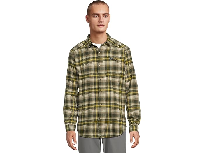 (取寄) コロンビア メンズ コーネル ウッズ フランネル ロング スリーブ シャツ Columbia men Cornell Woods Flannel Long Sleeve Shirt Greenscape Backland Tartan
