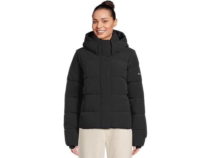 (取寄) コロンビア レディース アメーズ パフ フーデット ジャケット Columbia women Amaze Puff Hooded Jacket Black