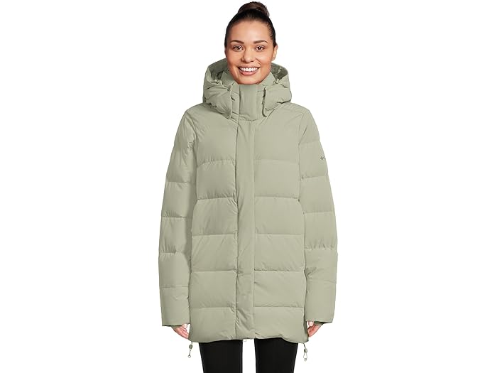 (取寄) コロンビア レディース アメーズ パフ ミッド フーデット ジャケット Columbia women Amaze Puff Mid Hooded Jacket Safari