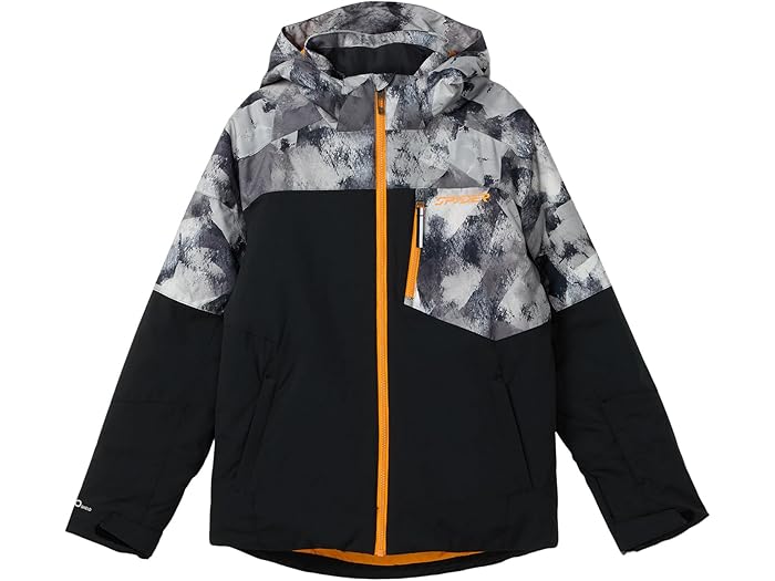 (取寄) スパイダー キッズ ボーイズ リーダー ジャケット (ビッグ キッド) Spyder Kids boys Leader Jacket (Big Kid) Black 1