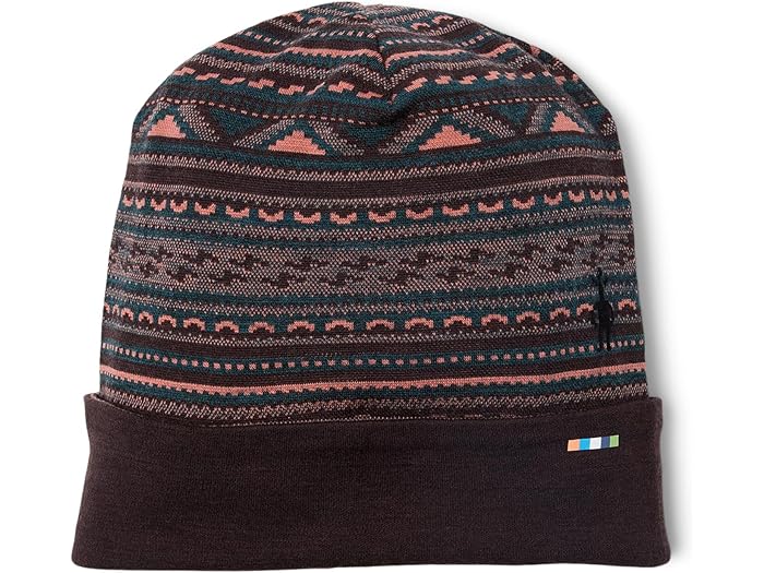 (取寄) スマートウール サーマル メリノ リバーシブル カフド ビーニー Smartwool Thermal Merino Reversible Cuffed Beanie Coral Reef Summit Soul
