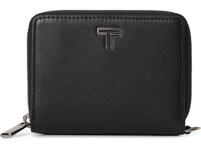 (取寄) トゥミ トライ フォールド ジップ アラウンド Tumi Tri Fold Zip Around Black/Gunmetal
