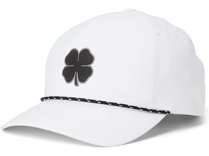 (取寄) ブラッククローバー ハイブリット ラック 1 アジャスタブル ハット Black Clover Hybrid Luck 1 Adjustable Hat White Hat/Black Clover/Metallic Trim