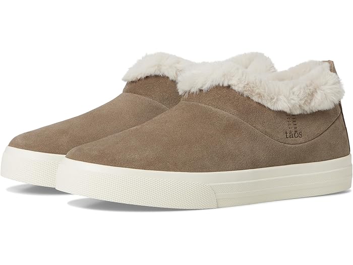 (取寄) タオス フットウェア レディース ミニ シック Taos Footwear women Mini Chic Dark Taupe Suede