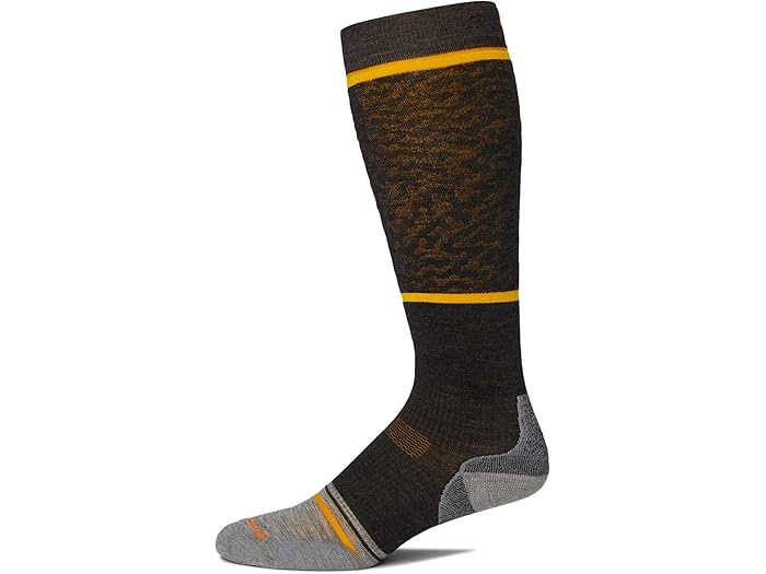 (取寄) スマートウール メンズ スノーボード ターゲッティド クッション レトロ ライン オーバー ザ カーフ ソックス Smartwool men Snowboard Targeted Cushion Retro Line Over The Calf Socks Charcoal