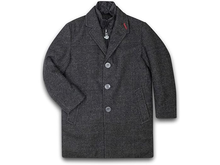 (取寄) アパマンキッズ ボーイズ ニュー シティ オーバーコート (トドラー/リトル キッド/ビッグ キッド) Appaman Kids boys New City Overcoat (Toddler/Little Kid/Big Kid) Black Tweed 30,602円