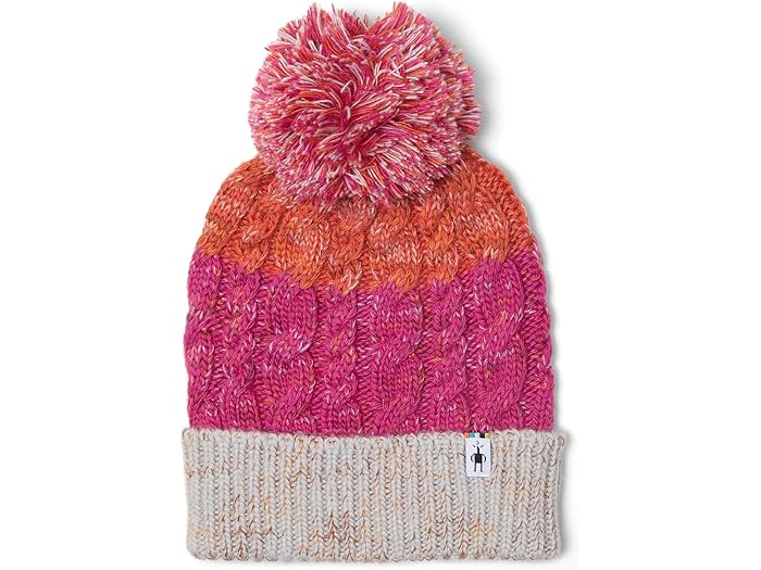 (取寄) スマートウール レディース イスト レトロ ビーニー Smartwool women Isto Retro Beanie Garden Pink