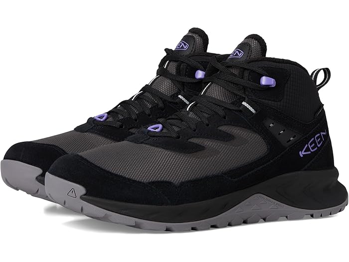 (取寄) キーン レディース ポラール ハイキング ブーツ KEEN women Hightrail Polar Hiking Boots Black/Aster Purple