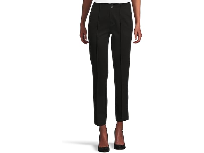 (取寄) リバプールロサンゼルス レディース ピティート ミッドライズ ダブル ボタン トラウザーズ Liverpool Los Angeles women Petite Mid-Rise Double Button Trousers Black